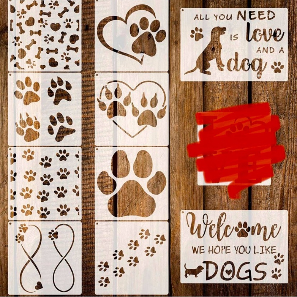 Pet Lover Stencils